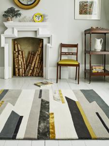 MOMO Rugs - Vloerkleed Matrix MAX62 Rhombus Mustard -