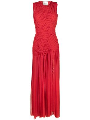 Atu Body Couture robe Emotional à coupe longue - Rouge