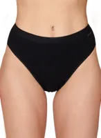 Ondergoed 2-Pack dames Rio slip - 32282 - Hoog opgesneden dames slip - Biologisch katoen