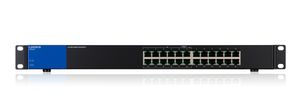 Linksys 24-poorts Gigabit PoE - desktopswitch (LGS124P) Linksys 24-poorts Gigabit PoE - desktopswitch (LGS124P)