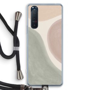 Geo #6: Sony Xperia 5 II Transparant Hoesje met koord