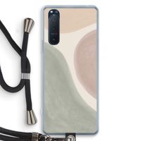 Geo #6: Sony Xperia 5 II Transparant Hoesje met koord