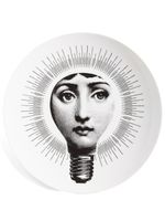 Fornasetti assiette murale Tema e Variazioni N.83 peinte à la main - Blanc