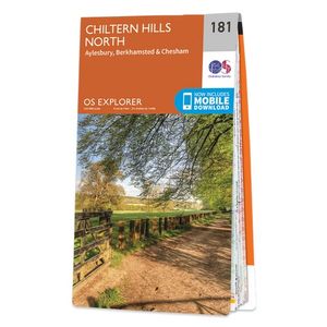 Wandelkaart - Topografische kaart 181 OS Explorer Map Chiltern Hills N