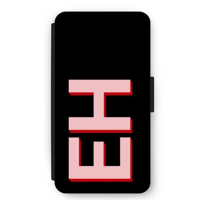Monogram: iPhone 12 mini Flip Hoesje