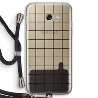 Rooster: Samsung Galaxy A5 (2017) Transparant Hoesje met koord