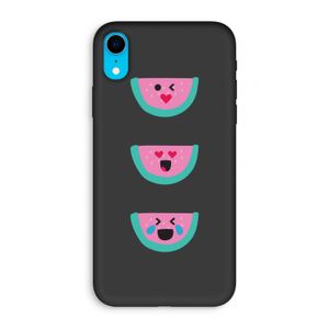 Smiley watermeloen: iPhone XR Biologisch afbreekbaar hoesje