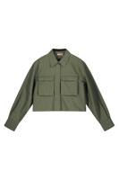 Like Flo Teens - Meisjes blouse - Cassy - Army groen Like Flo Teens - Meisjes blouse - Cassy - Army groen