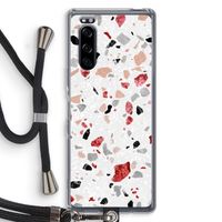 Terrazzo N°12: Sony Xperia 5 Transparant Hoesje met koord