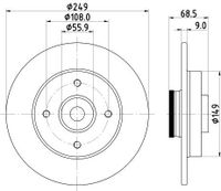Remschijven 8DD355123291
