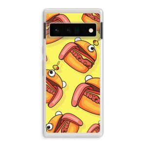 Hamburger: Google Pixel 6 Pro Transparant Hoesje