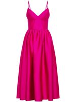 Nicholas Misty satin-finish sleeveless dress - Rose