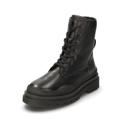 Veterboots, zwart Maat: 40