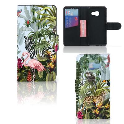 Telefoonhoesje | Met pasjeshouder | voor Samsung Galaxy A3 2017 Jungle