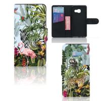 Telefoonhoesje | Met pasjeshouder | voor Samsung Galaxy A3 2017 Jungle