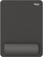Fellowes Breyta muismat XL met polssteun, zwart