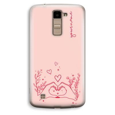 Love is in the air: LG K10 (2016) Transparant Hoesje