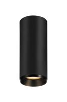 SLV OpbouwspotNuminos S Dali cilinder zwart 2700K - 36gr - 1004411
