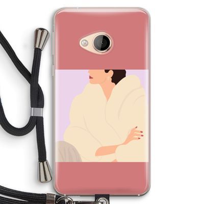 Cosy: HTC U Play Transparant Hoesje met koord