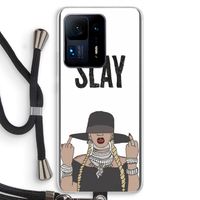 Slay All Day: Xiaomi Mi Mix 4 Transparant Hoesje met koord