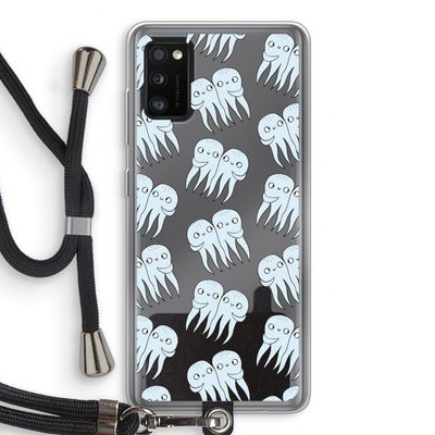 Octopussen: Samsung Galaxy A41 Transparant Hoesje met koord