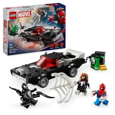 LEGO Marvel 76309 Spider-Man vs. Venom's Racer - Building toy for children aged 7 and up