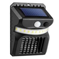 W792-1 Solar Bug Zapper 2-in-1 Mosquito Killer Lamp Mosquito Catcher Motion Sensor Tuin Gazon Lamp - Wit / Geel / Paars licht - thumbnail