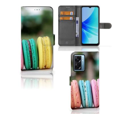 OPPO A77 5G | A57 5G | Book Cover | Macarons