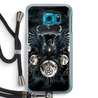 Sinister Wings: Samsung Galaxy S6 Transparant Hoesje met koord