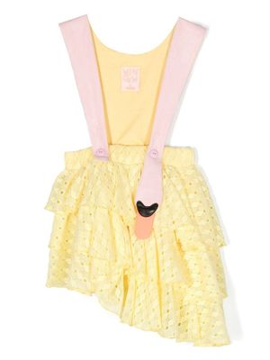 WAUW CAPOW by BANGBANG robe Fairytale à design sans manches - Jaune