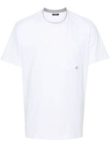 Peserico t-shirt en coton à logo imprimé - Blanc