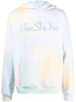 BLUE SKY INN hoodie à logo brodé - Bleu