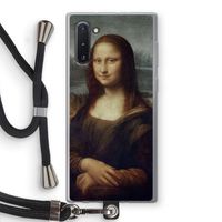 Mona Lisa: Samsung Galaxy Note 10 Transparant Hoesje met koord