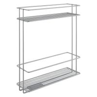 Metaltex Space Saver Smart Kitchen Uitschuifbaar Gootsteenkastrekje 11x38x34 cm Zilver