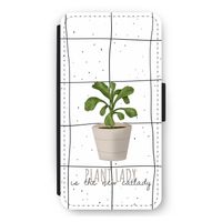 Kamerplant op vensterruit: iPhone 11 Pro Max Flip Hoesje