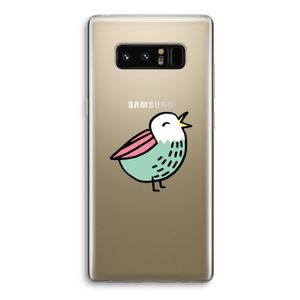Birdy: Samsung Galaxy Note 8 Transparant Hoesje