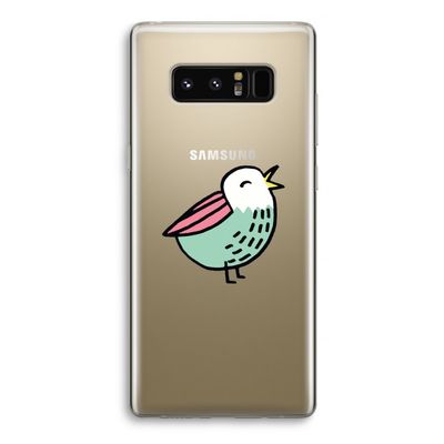 Birdy: Samsung Galaxy Note 8 Transparant Hoesje