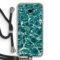 Weerkaatsing water: Samsung Galaxy J4 Plus Transparant Hoesje met koord