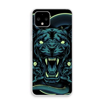 Cougar and Vipers: Pixel 4 Transparant Hoesje