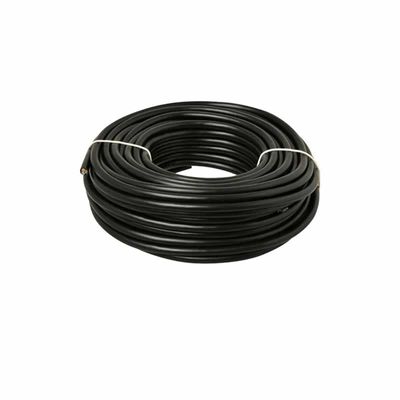 3 x 1,5 mm² rond snoer zwart 20 meter huishoudsnoer VMVL Max 10A 2300W