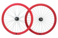 H plus Son Formation Face Fixed Gear Wielset - Rood H plus Son Formation Face Fixed Gear Wielset - Rood