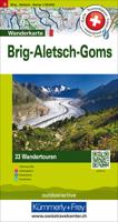 Wandelkaart 6 Aletsch-Goms / Brig | Hallwag