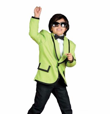Rock 'n Roll Jacket Kids Green-L | 56% korting