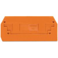 WAGO 282-328 Afsluit- en scheidingsplaat Oranje 100 stuk(s)