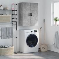 Wandkast 69,5x34x90 cm betongrijs