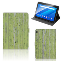 Lenovo Tab E10 Tablet Book Cover Green Wood