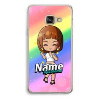Chibi Maker vrouw: Samsung A3 (2017) Transparant Hoesje