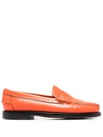 Sebago mocassins en cuir à entaille Penny - Orange