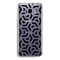 Crazy pattern: Samsung Galaxy S8 Transparant Hoesje