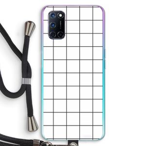 Rooster: Oppo A72 Transparant Hoesje met koord